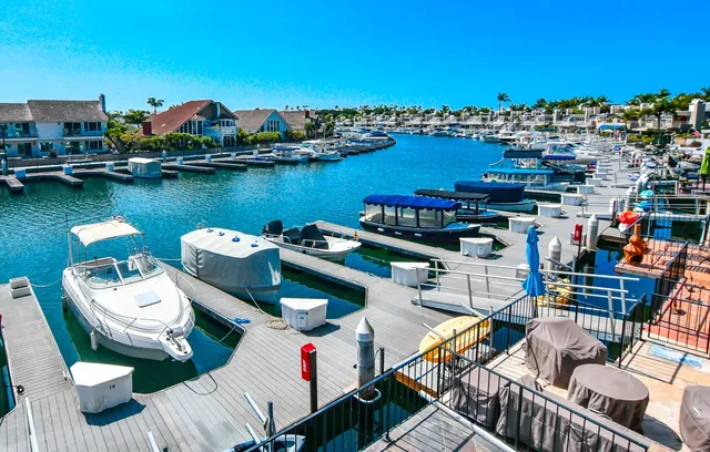 an aerial view of a house with outdoor space