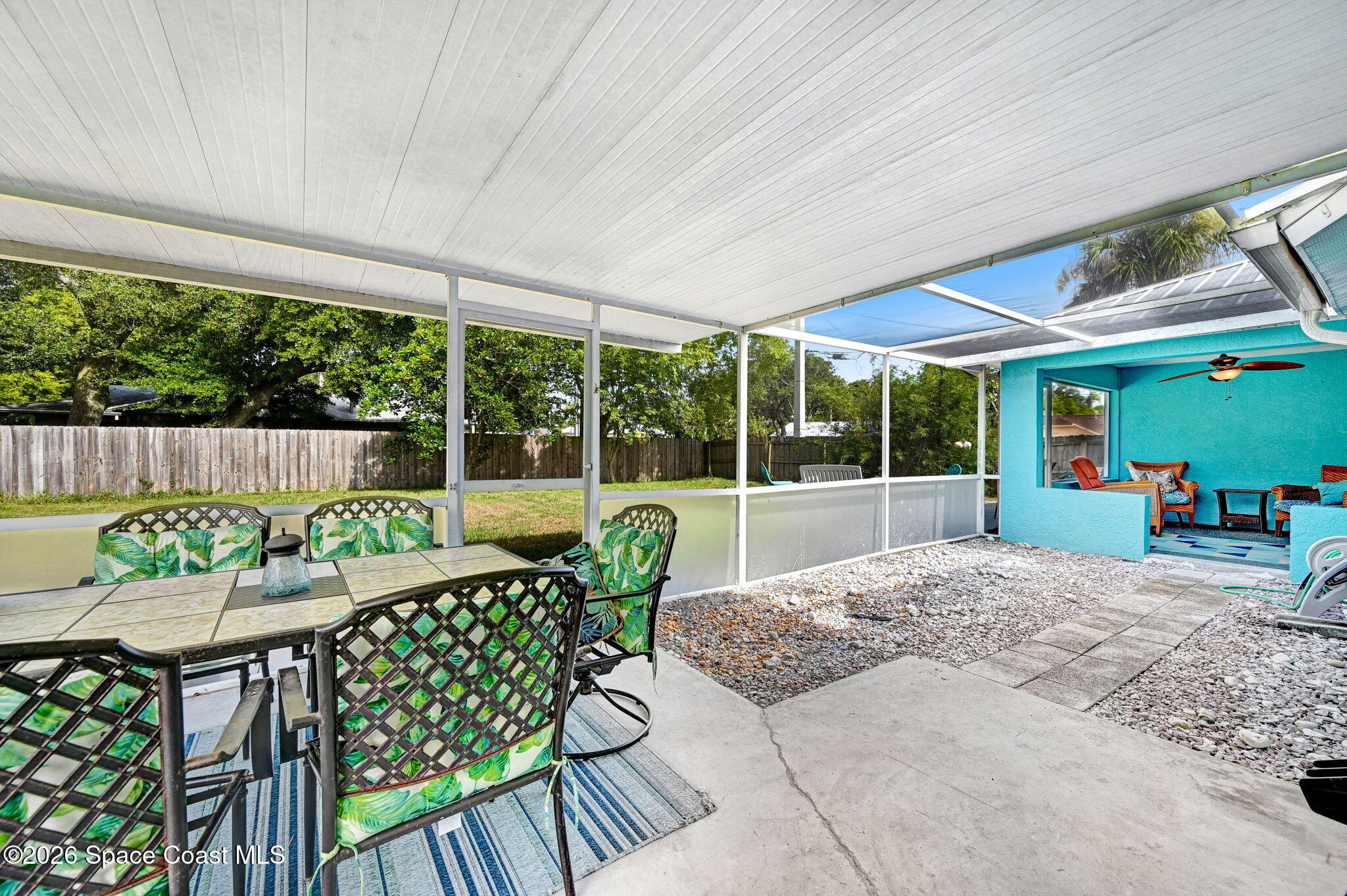 7155 Export Avenue Cocoa, FL 32927 - Photo 26 of 31 a outdoor living space with furniture and garden view