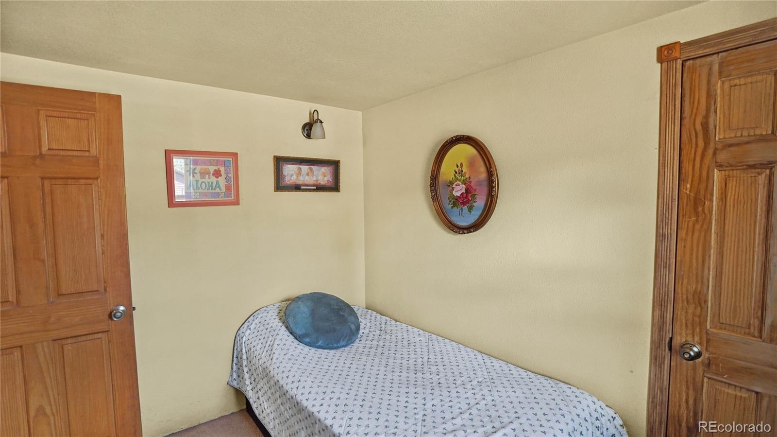 39 Cowan Road Bailey, CO 80421 - Photo 9 of 24 a bedroom with a bed and a window