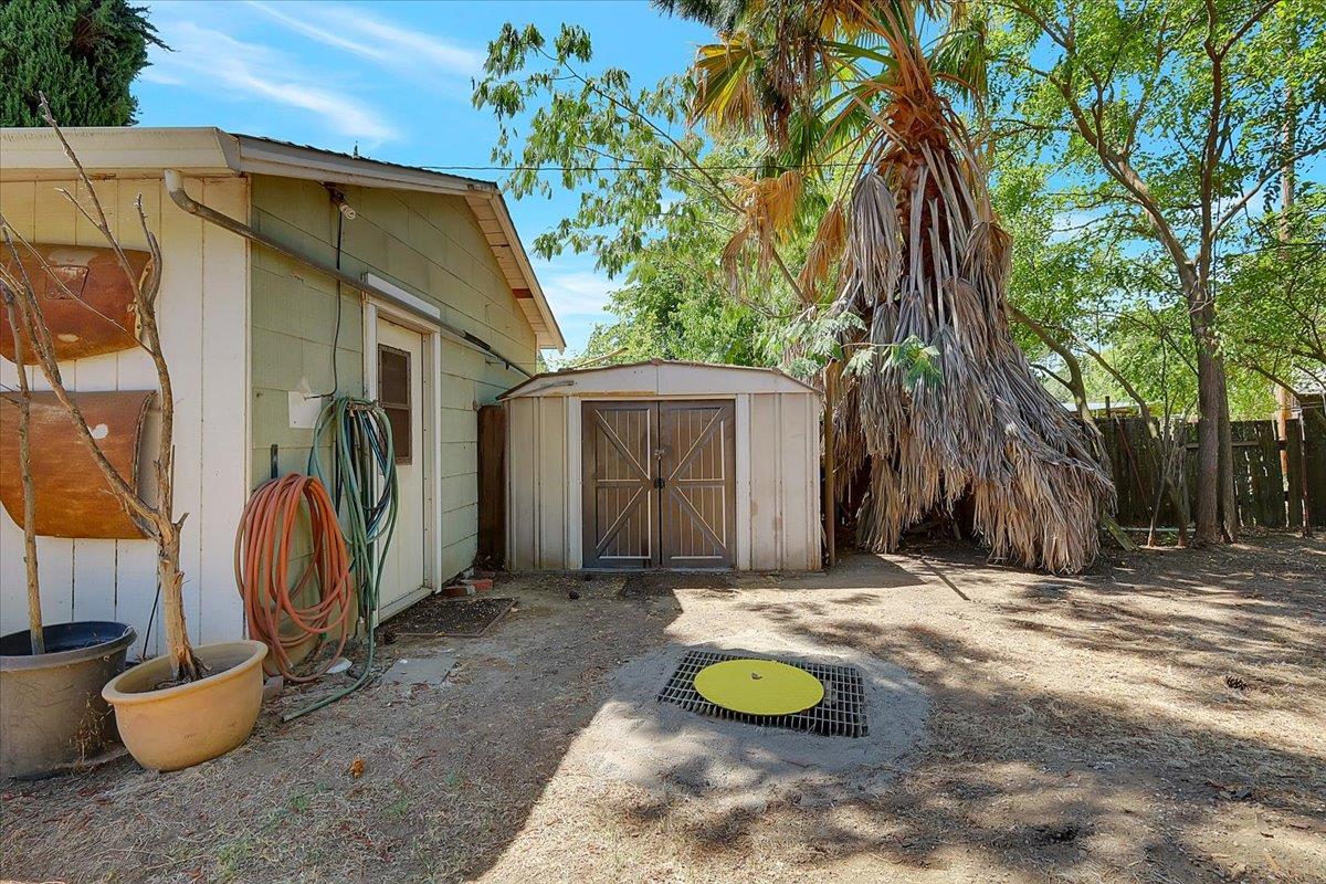 2060 Locust Street Sutter, CA 95982 - Photo 35 of 61 BACKYARD AND SHEDS BETWEEN THE TWO DWELLINGS