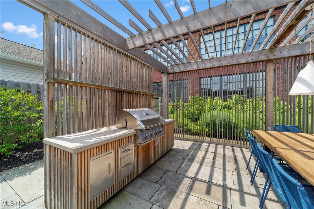 2048 Fulton Road, Unit 107 Cleveland, OH 44113 - Photo 20 of 37 Grill and outdoor dining space