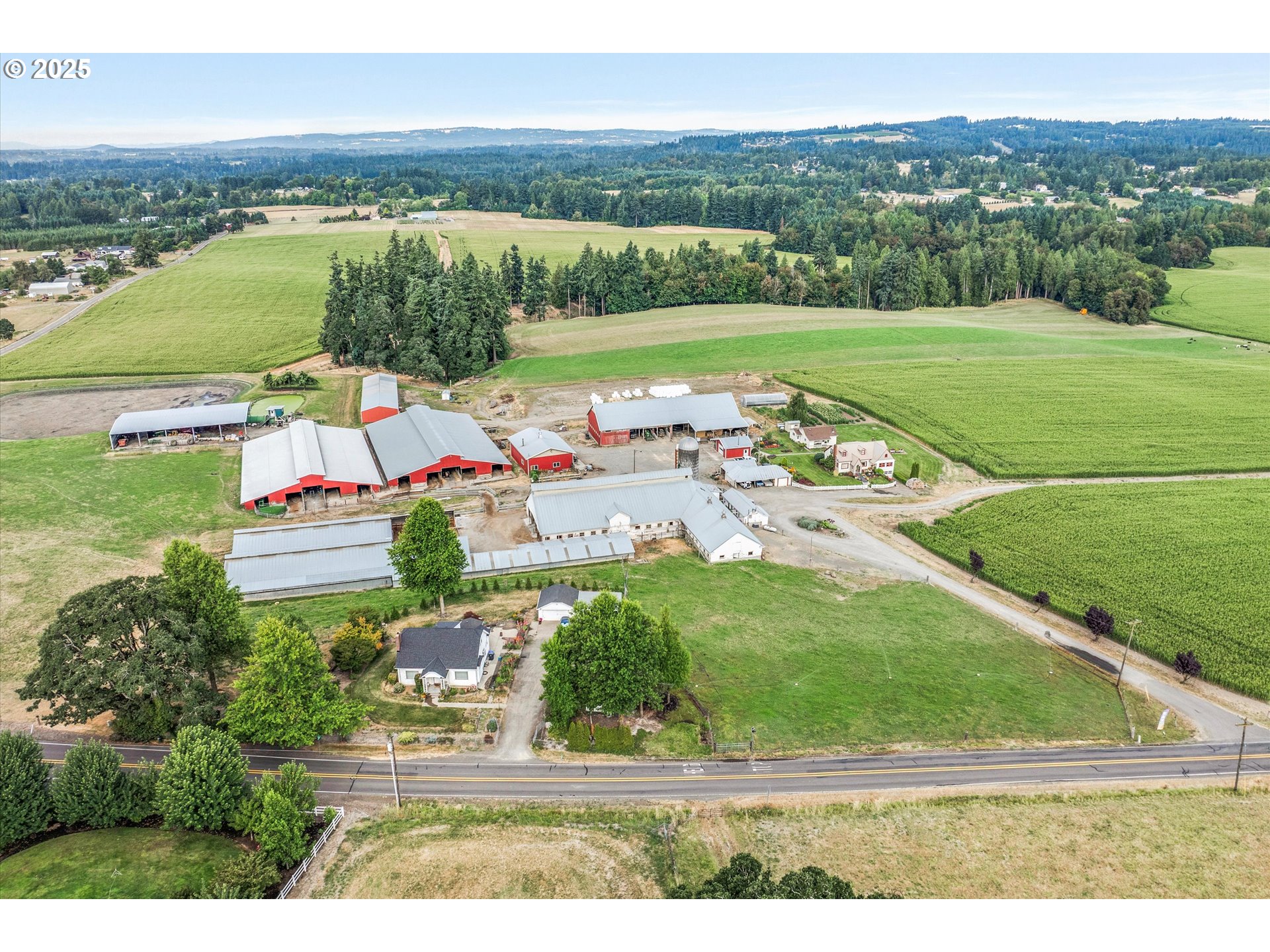 21303 South Central Point Road Oregon City, OR 97045 - Photo 1 of 48 an aerial view of a residential houses with outdoor space and river