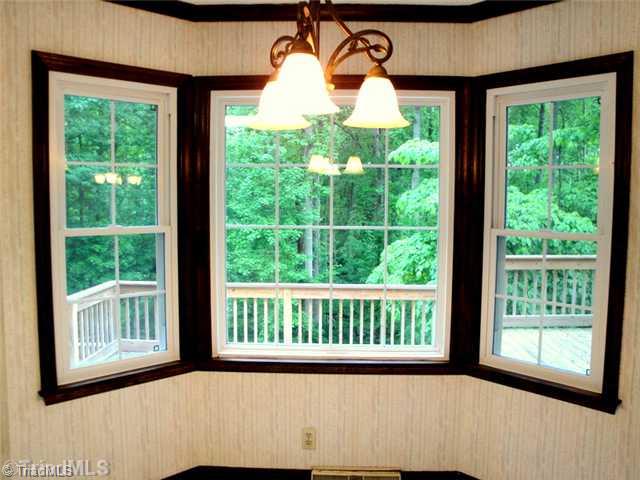 398 Farmstead Road Winston-Salem, NC 27107 - Photo 8 of 16 Breakfast. Enjoy breakfast, while watching the birds and other wildlife from the eat in dining area in Kitchen!