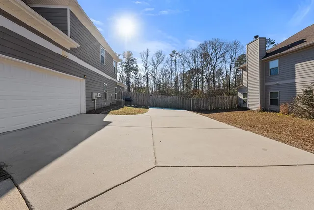 a view of a balcony with an ocean view