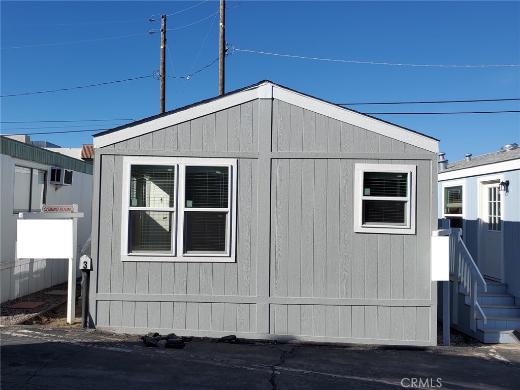 a backyard of a house