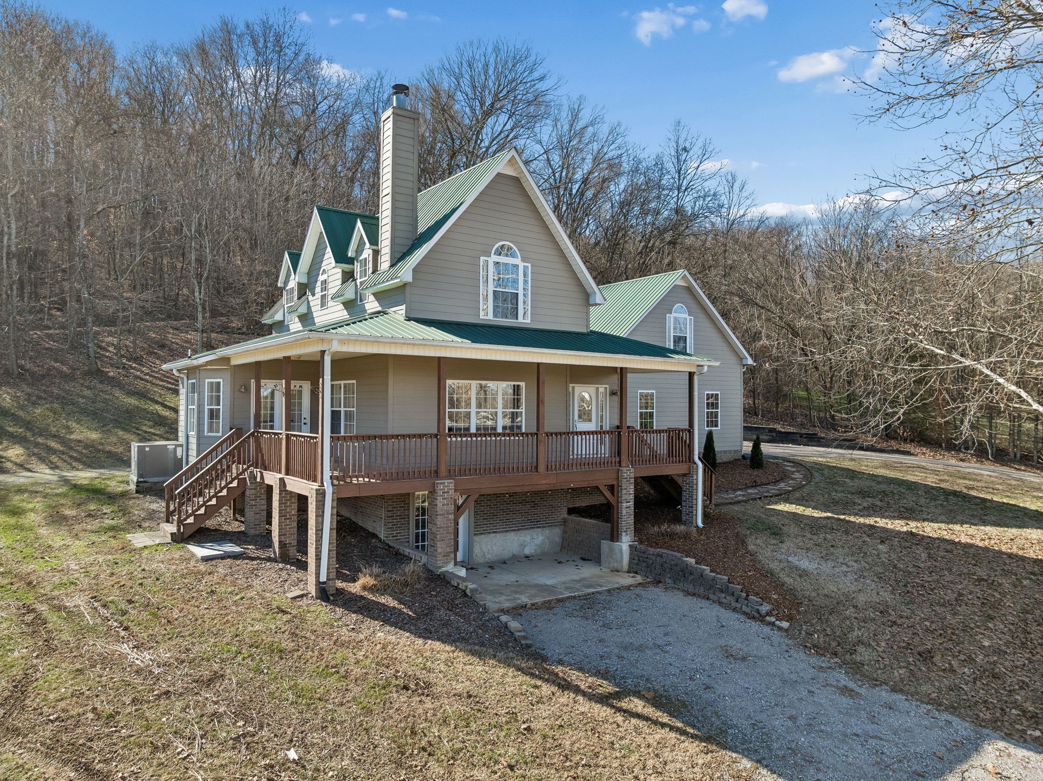 1909 Evergreen Road Thompson's Station, TN 37179 - Photo 63 of 75 a view of a house with a yard and roof