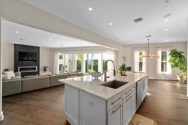 a view of a house with a swimming pool