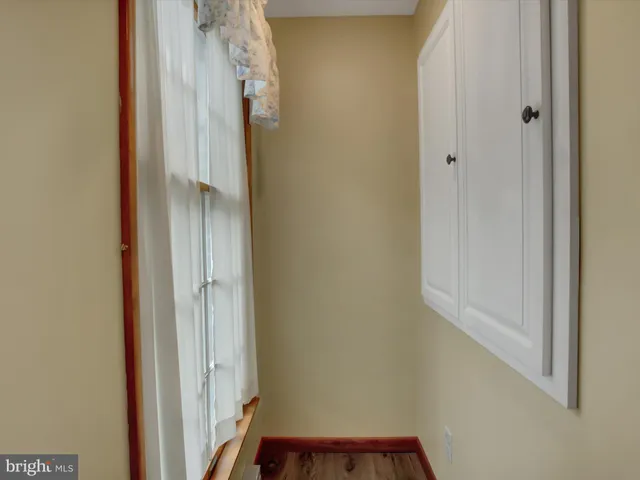 a view of front door