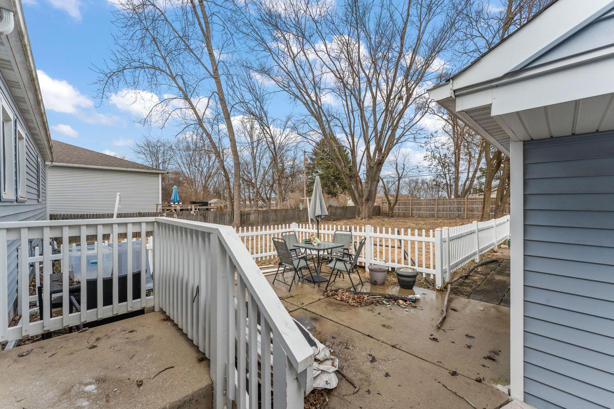 324 Maple Street Crown Point, IN 46307 - Photo 11 of 13 a view of staircase with a trees