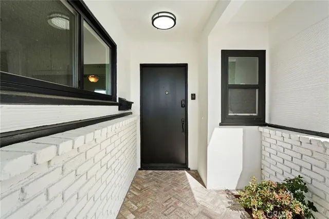 a view of an entryway