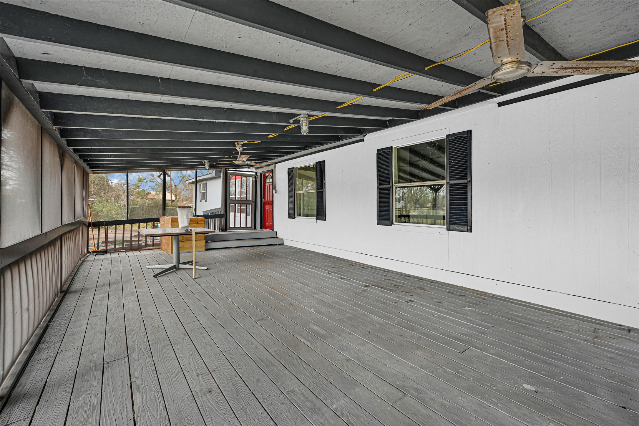 3725 Allen Road Pearland, TX 77584 - Photo 3 of 43 a view of empty room with wooden floor