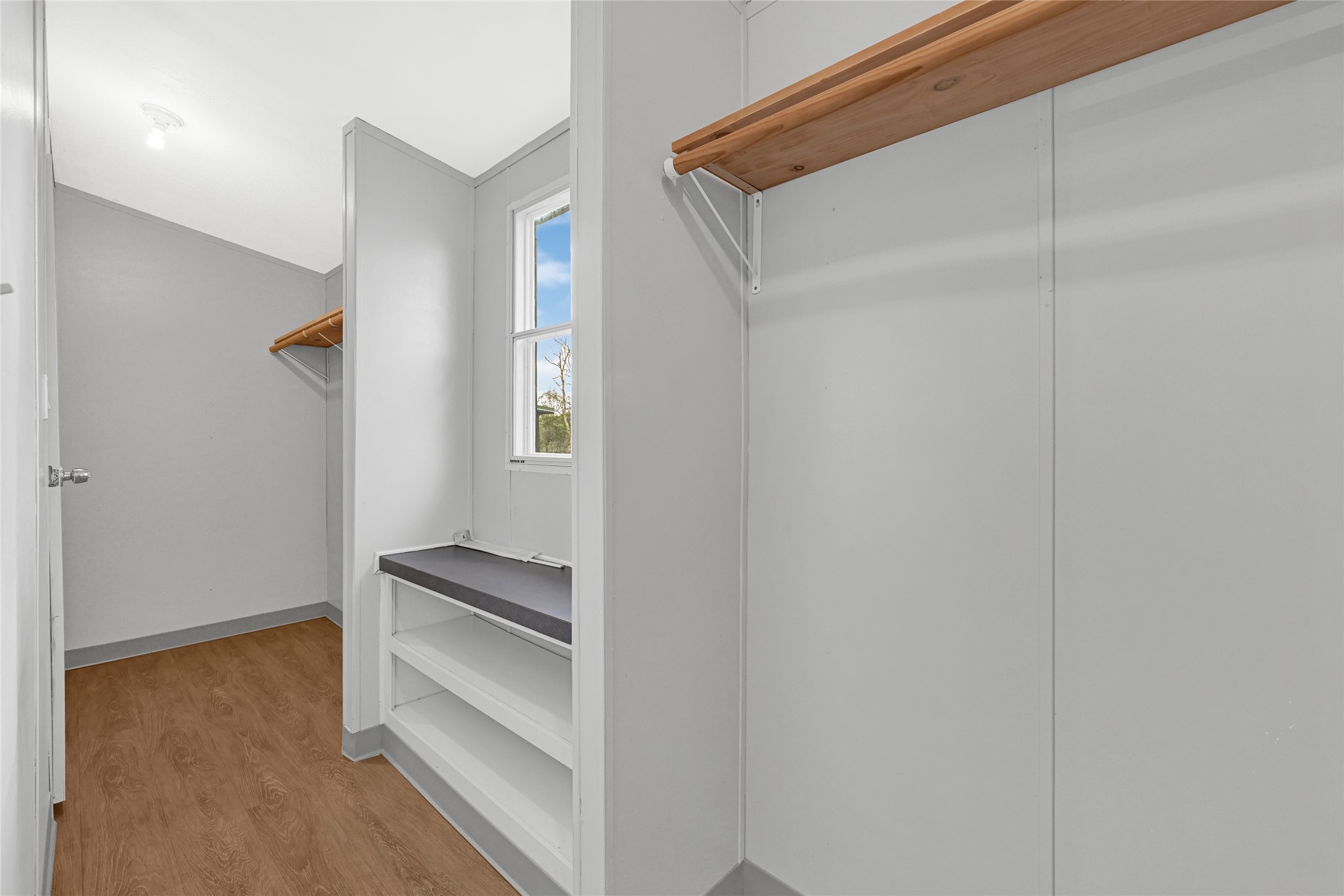 3725 Allen Road Pearland, TX 77584 - Photo 10 of 43 a view of walk in closet with empty racks