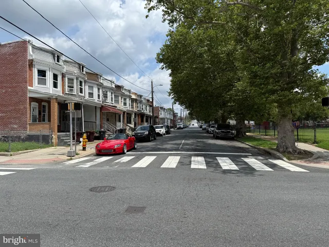 a view of a building with street