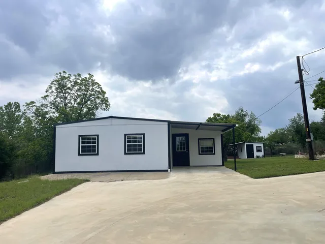 a house with outdoor space