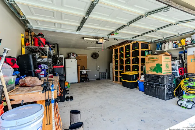 a view of storage and utility room
