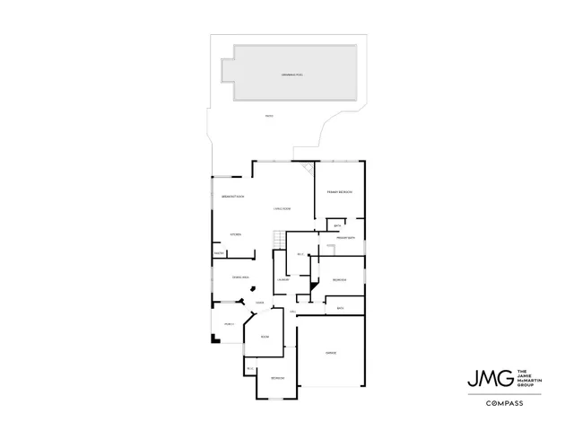 a picture of a bench in a window