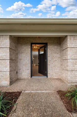 a view of empty room