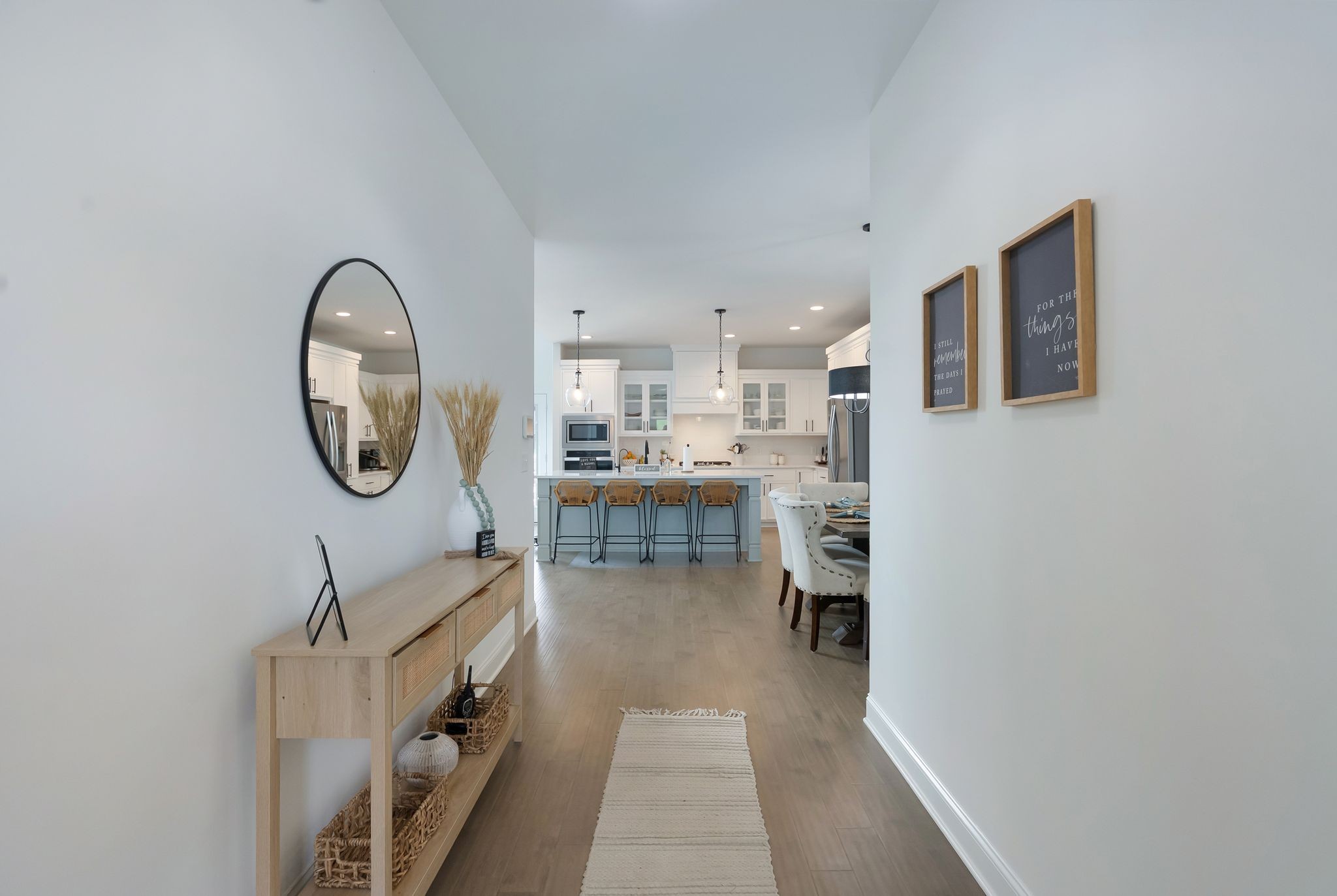 503 Smokey Ridge La Vergne, TN 37086 - Photo 5 of 38 a living room with stainless steel appliances furniture a rug and a window