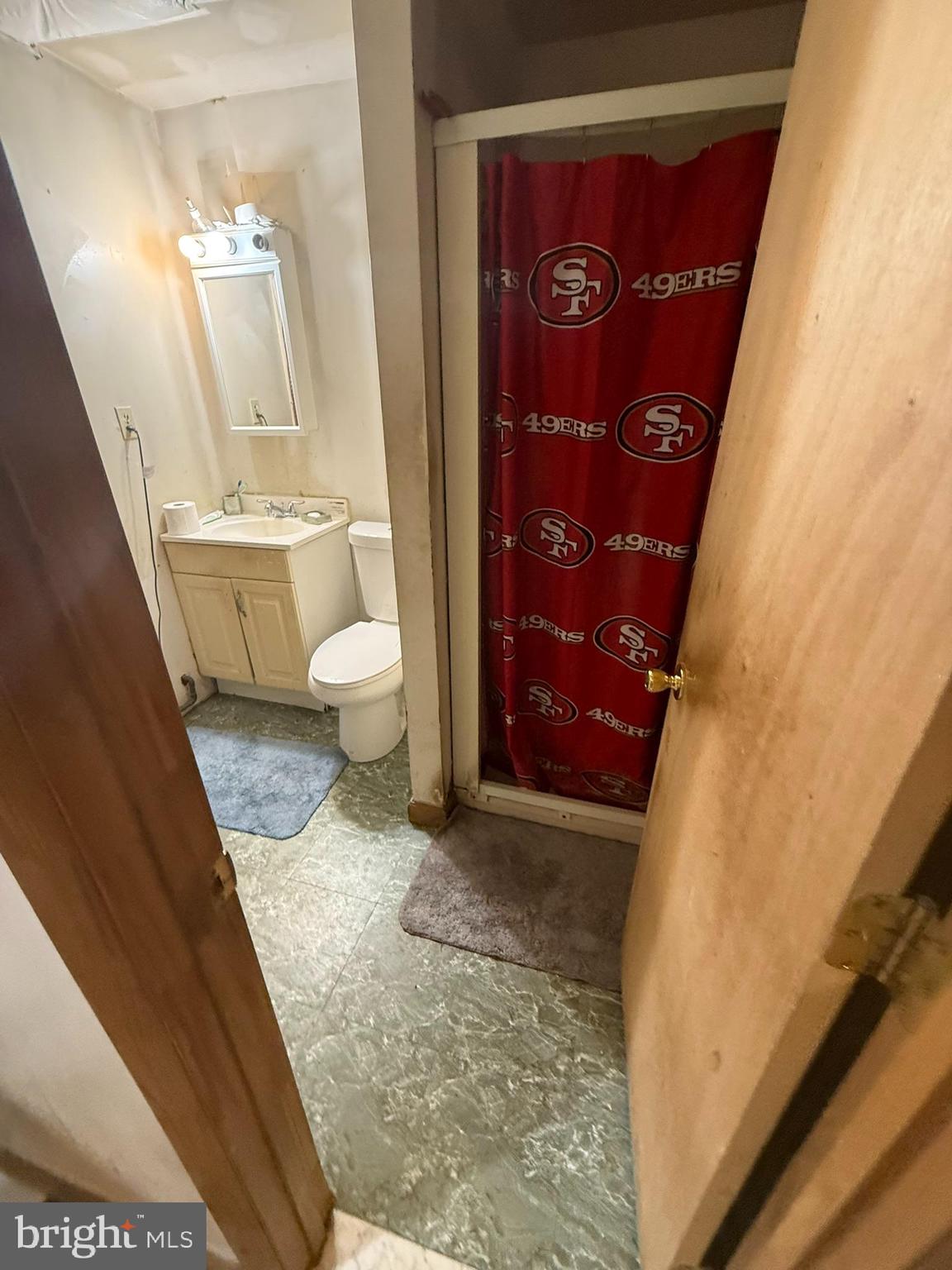 2812 6th Street Northeast Washington, DC 20017 - Photo 10 of 11 a bathroom with a toilet and a shower