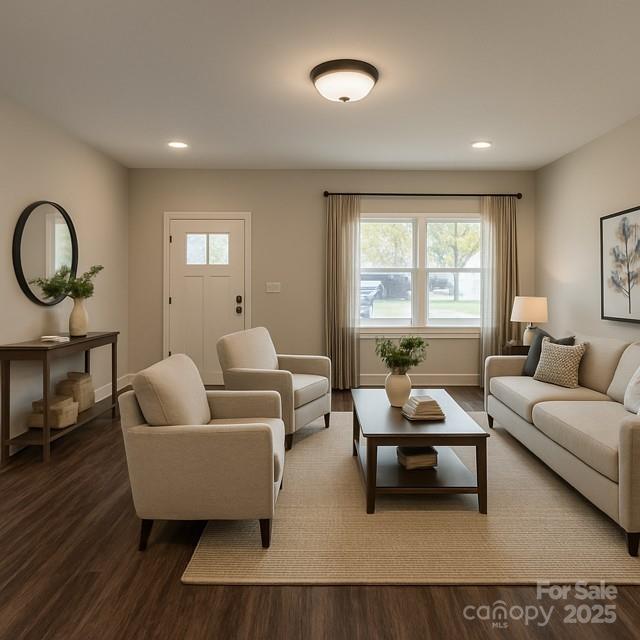 212 Queens Court Gastonia, NC 28052 - Photo 7 of 42 a living room with furniture and a window