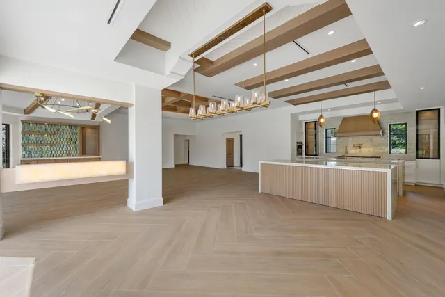 a view of a bedroom with closet area