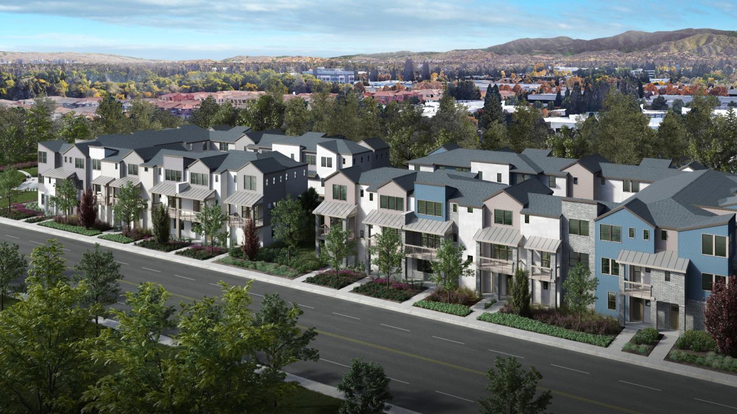 846 Cotati Terrace, Unit 13 Sunnyvale, CA 94085 - Photo 1 of 5 an aerial view of multiple house