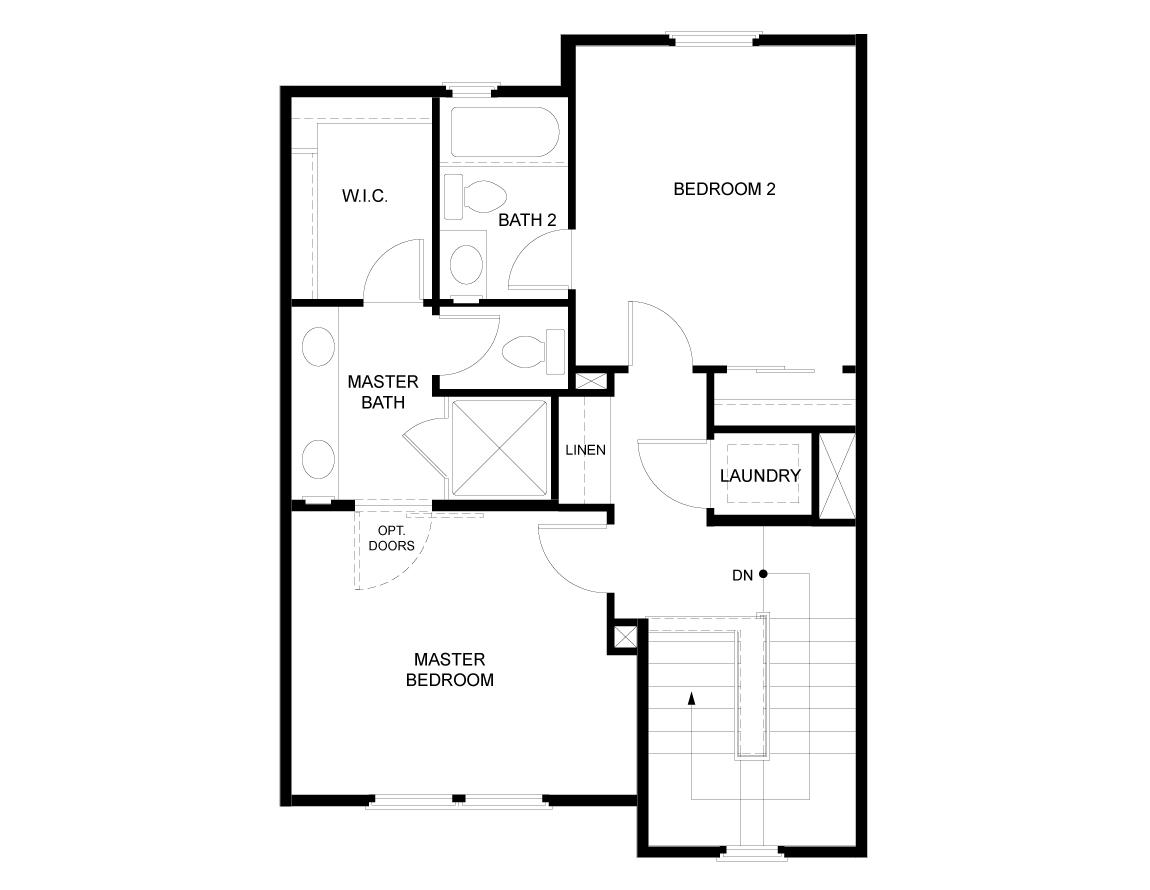 846 Cotati Terrace, Unit 13 Sunnyvale, CA 94085 - Photo 4 of 5 a picture of a floor plan