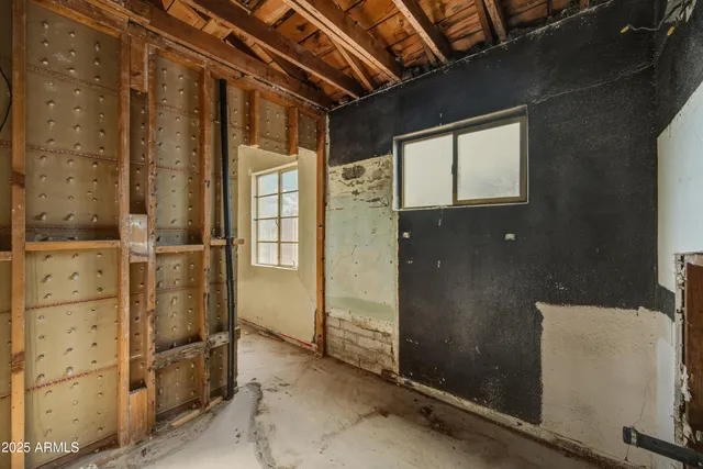 a view of livingroom with hallway