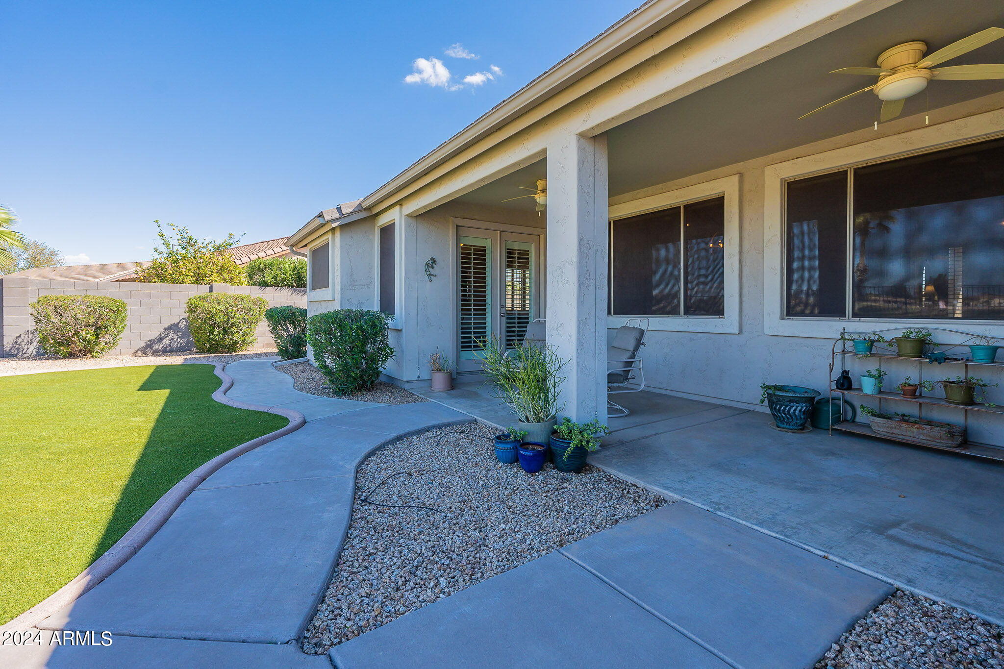 688 South Roanoke Street Gilbert, AZ 85296 - Photo 35 of 44 patio 2