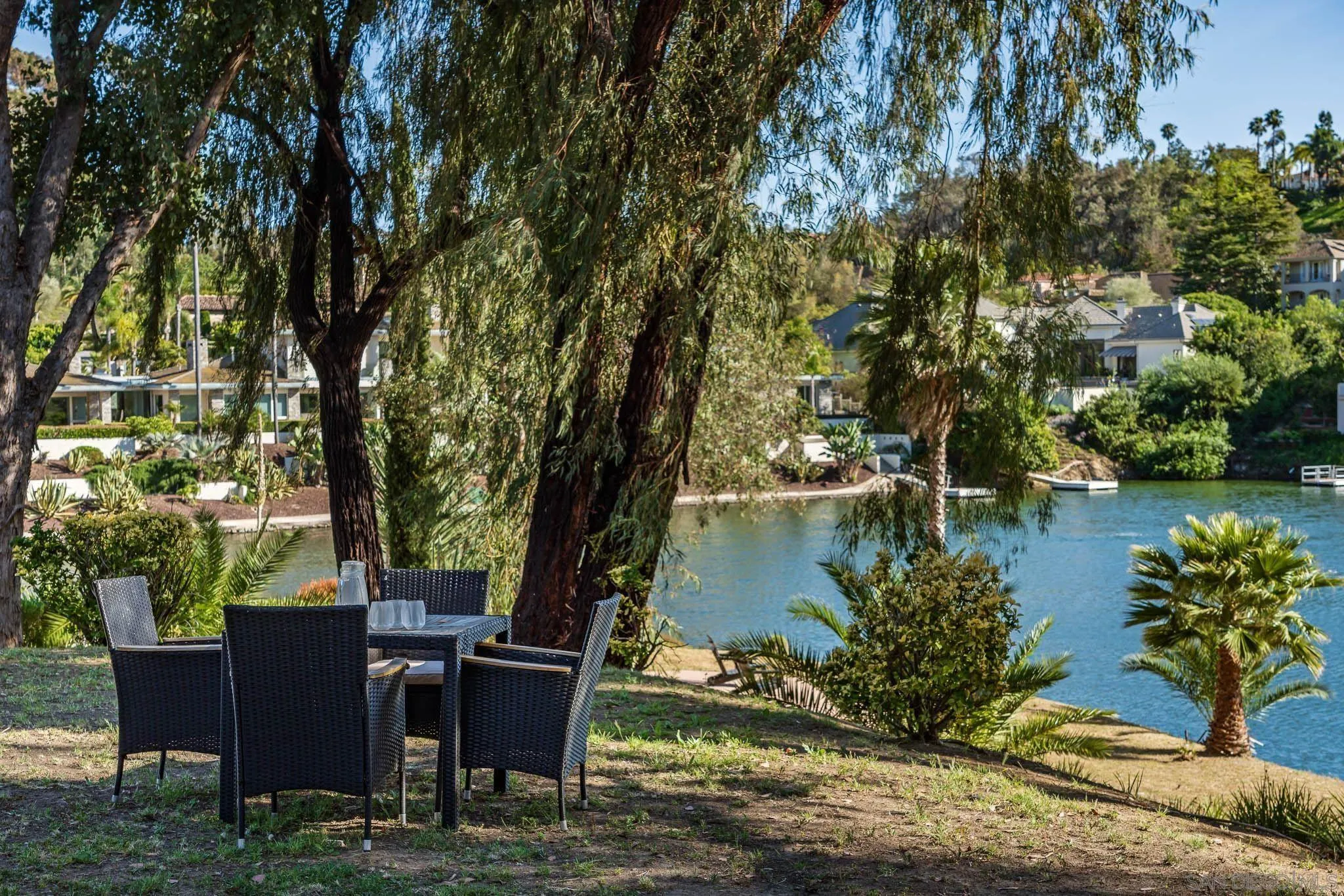 17249 Camino De Montecillo Rancho Santa Fe, CA 92067 - Photo 17 of 21 a view of lake from deck