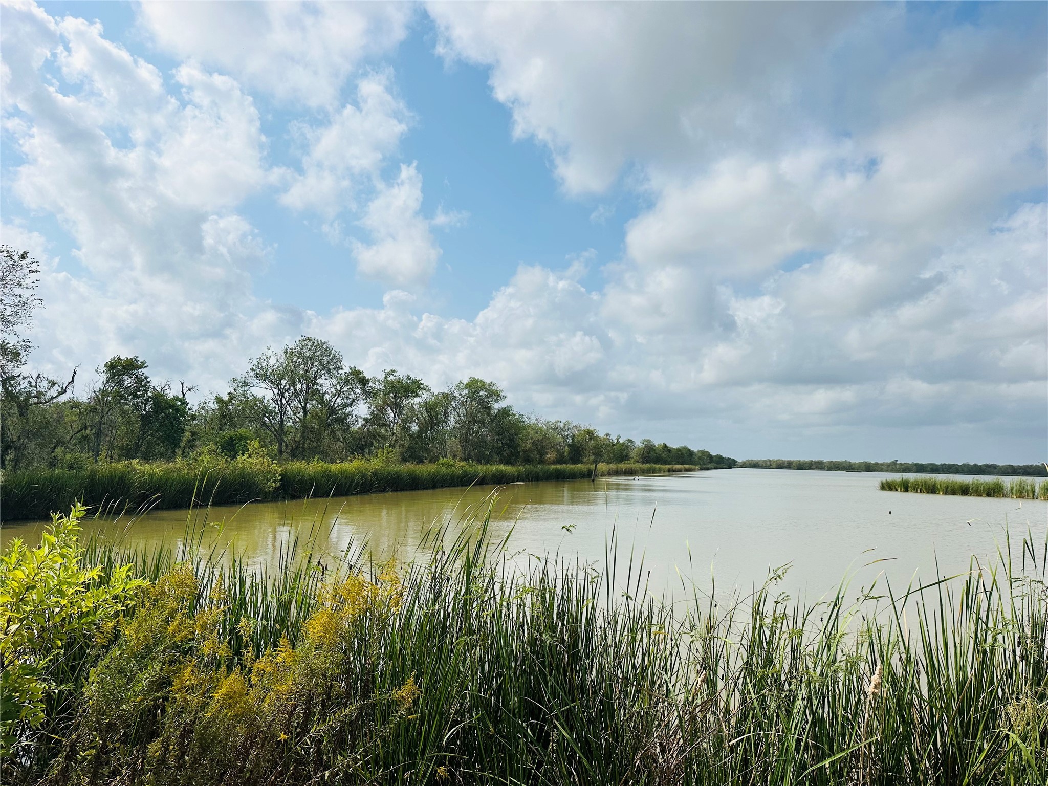 274 Pony Trail Angleton, TX 77515 - Photo 2 of 18 Waterfront view of Eagle Lake from lot