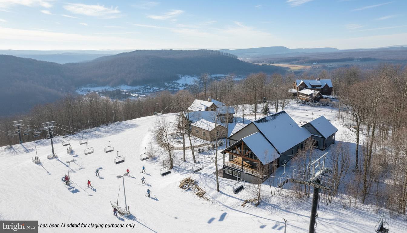 353 Lower Camp Road McHenry, MD 21541 - Photo 13 of 67 a view of a terrace with a table and chairs