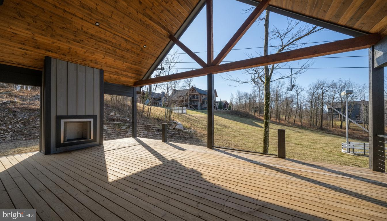 353 Lower Camp Road McHenry, MD 21541 - Photo 15 of 67 a view of steet with deck