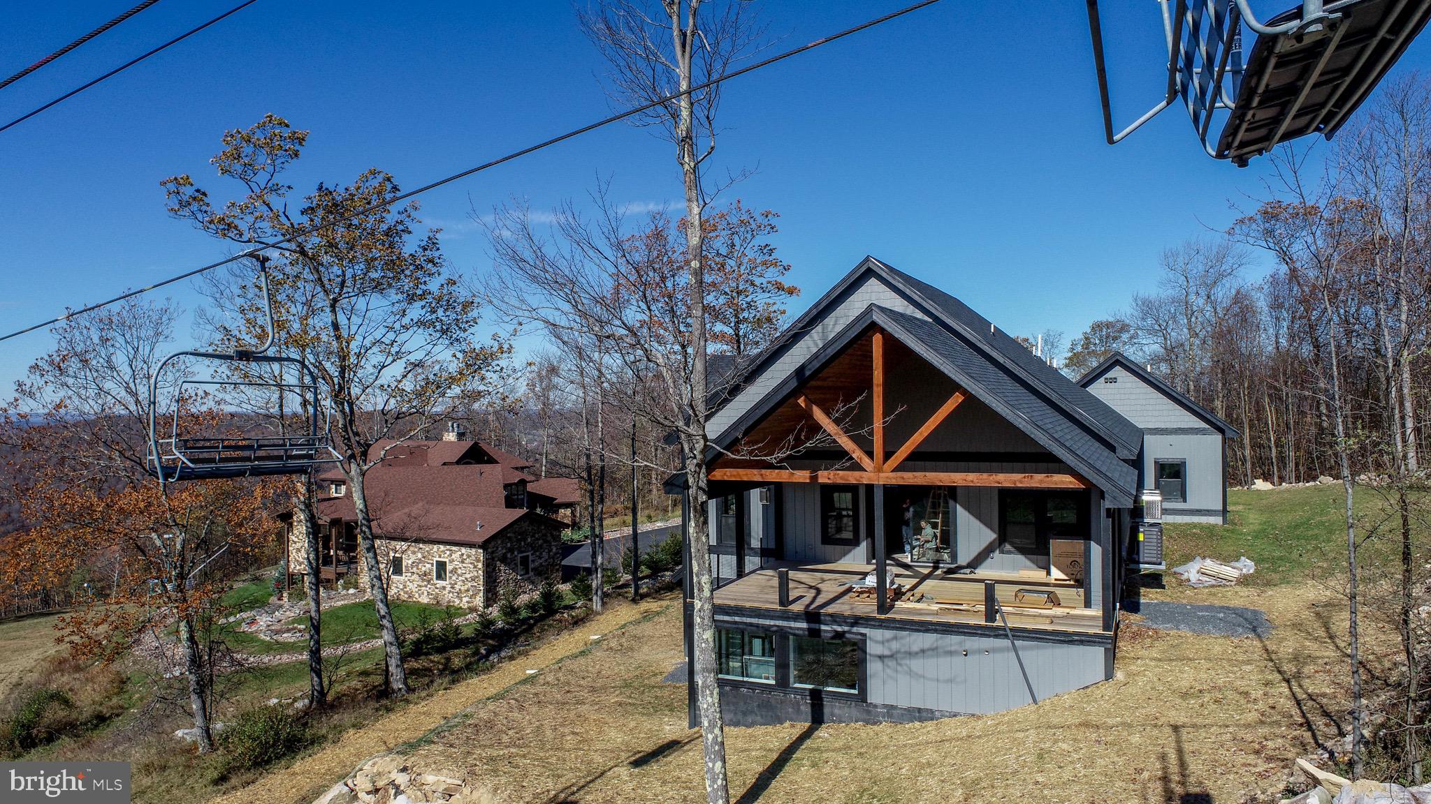 353 Lower Camp Road McHenry, MD 21541 - Photo 33 of 67 a front view of a house with garden