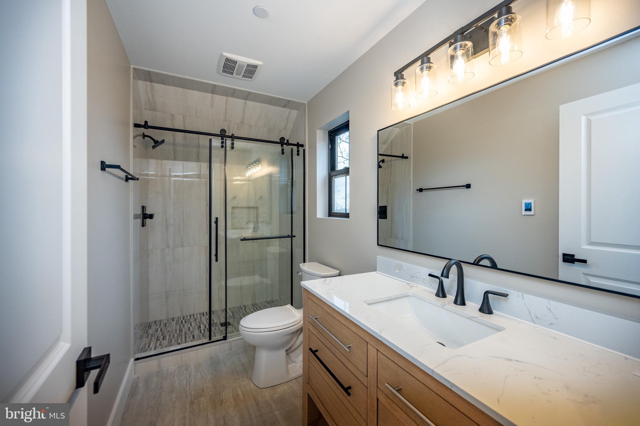 353 Lower Camp Road McHenry, MD 21541 - Photo 35 of 67 a bathroom with a sink a toilet and shower