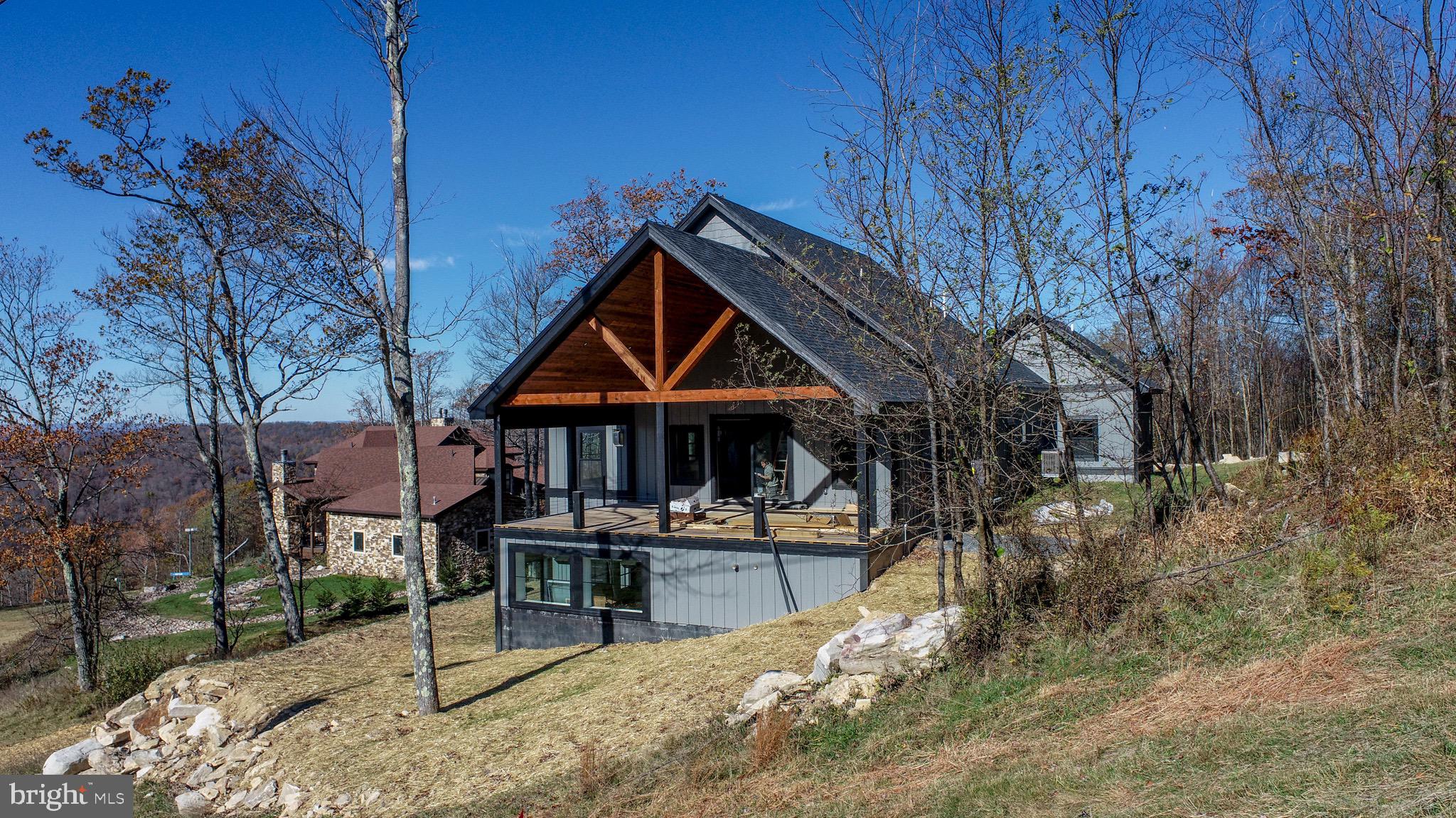 353 Lower Camp Road McHenry, MD 21541 - Photo 57 of 67 a view of house with wooden deck and a forest