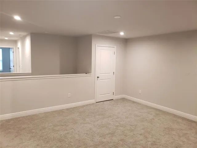 a view of empty room