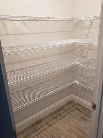 a view of a closet