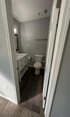 a bathroom with a sink and a toilet
