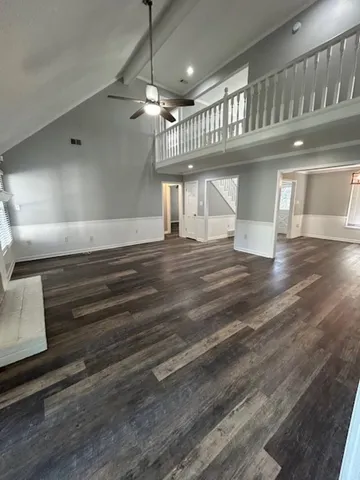 a view of hall with front door