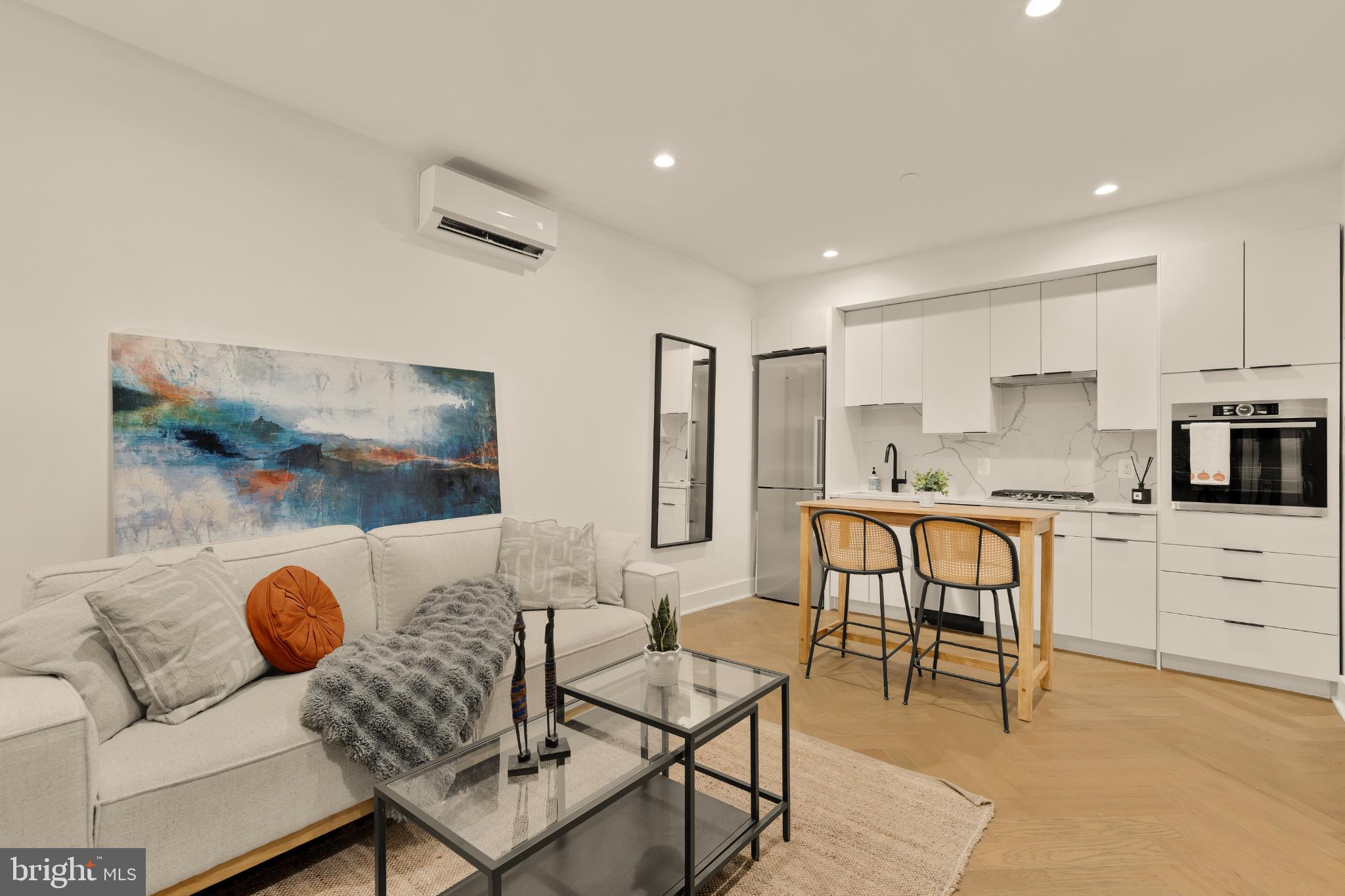 1225 11th Street Northwest, Unit 2 Washington, DC 20001 - Photo 5 of 20 Modern elegance in a cozy living space.