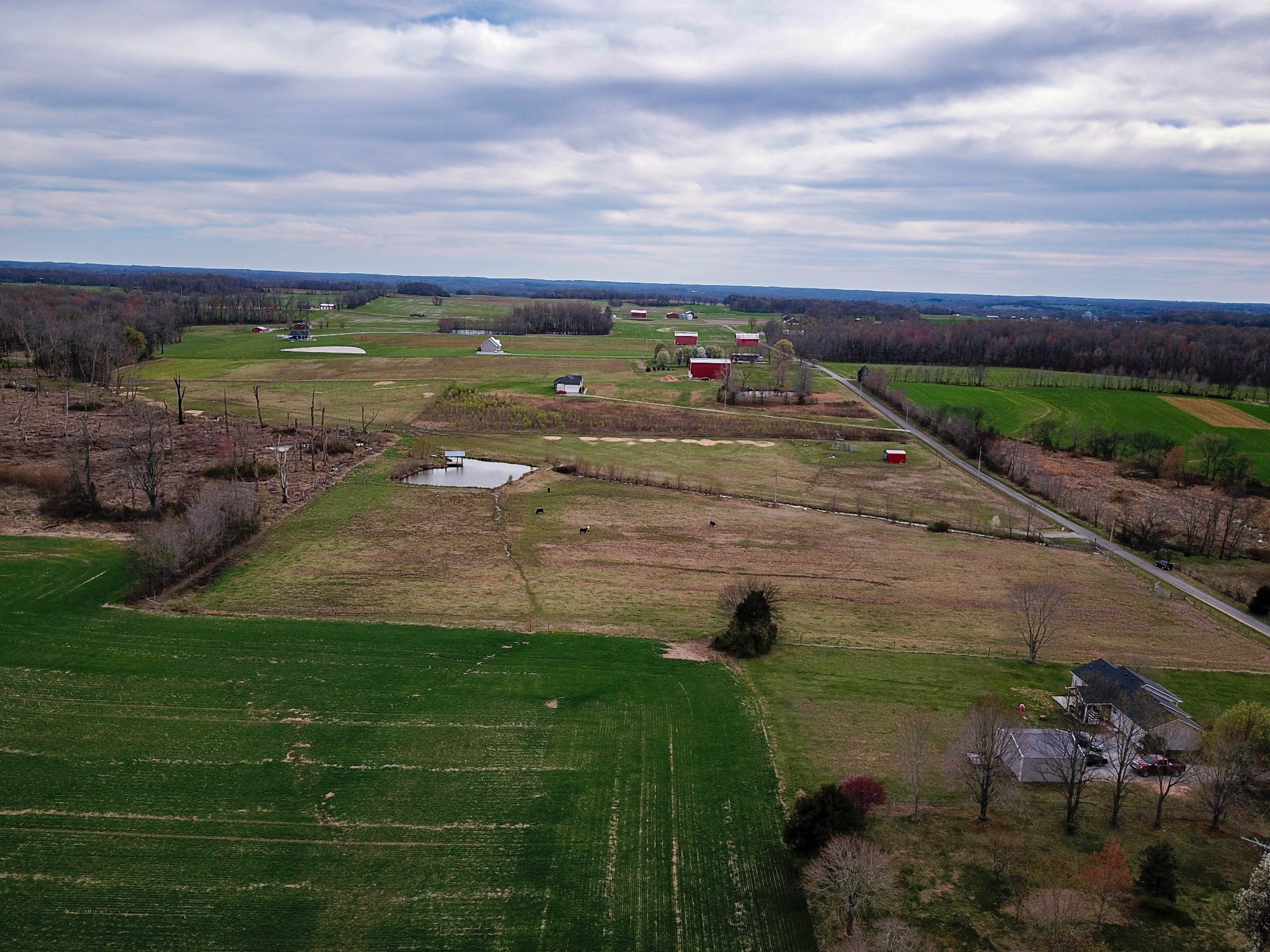 0 Chester Road Cedar Hill, TN 37032 - Photo 13 of 17 a view of a lake with a big yard