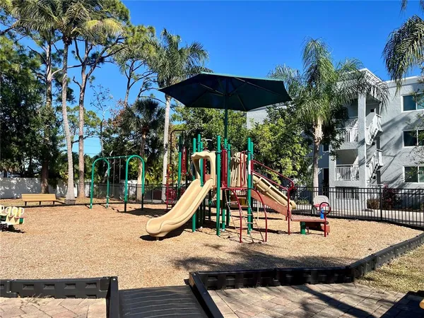 a view of outdoor space with seating