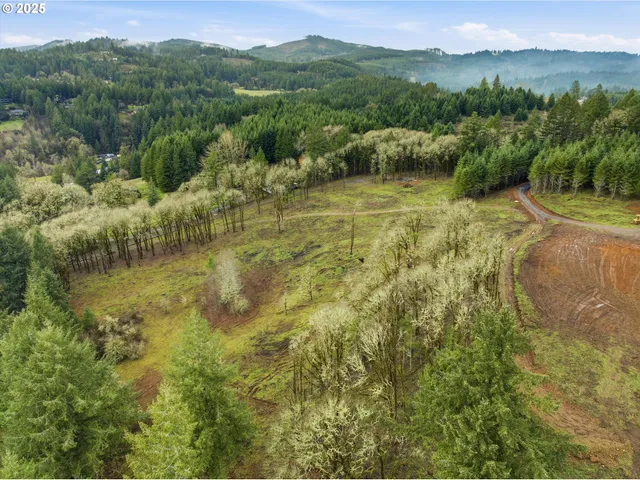 a view of a lake with mountains in the background