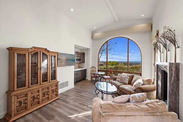 a room with furniture and window