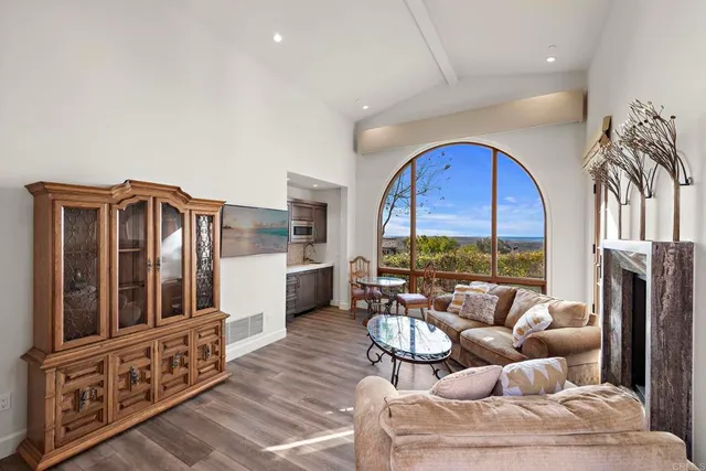 a room with furniture and window