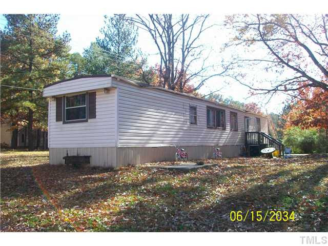 7517 Ray Road Raleigh, NC 27613 - Photo 10 of 10 Rear shot of the single wide mobile home. Exterior Back