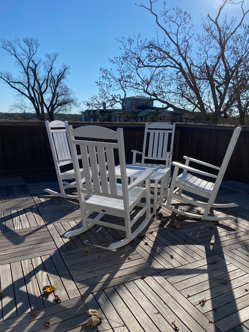 12 Spring Street Vineyard Haven, MA 02568 - Photo 30 of 40 a view of a backyard with sitting area