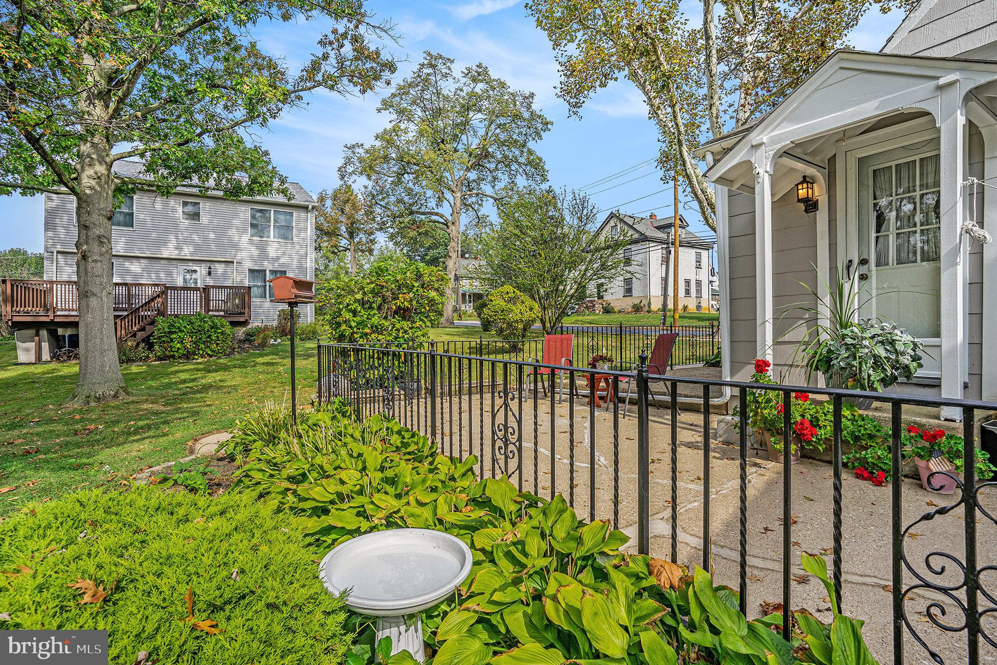 1640 Walnut Avenue Oreland, PA 19075 - Photo 41 of 45 a view of a chair and table in the garden