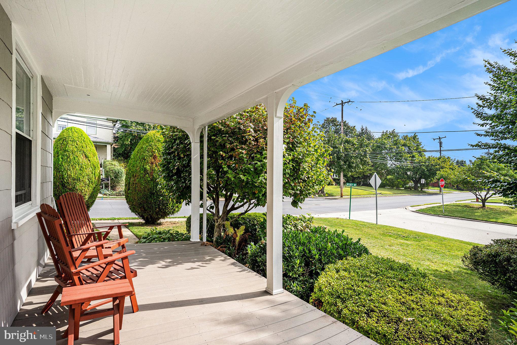 1640 Walnut Avenue Oreland, PA 19075 - Photo 9 of 45 a garden view with a seating space